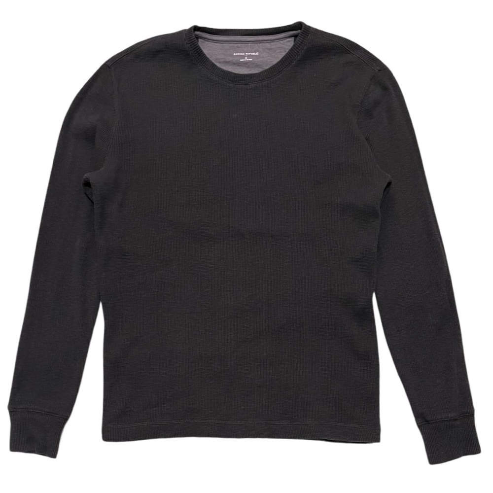 BANANA REPUBLIC WAFFLE KNIT LONG SLEEVE